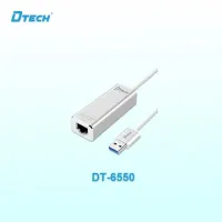 Dtech DT-6550 USB3.0 TO 1000Mbps Ethernet Network Adapter 0.2M